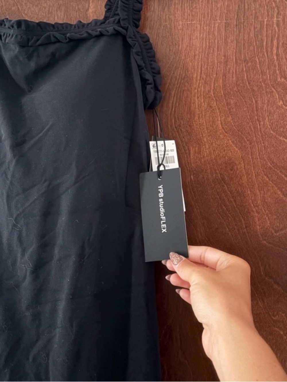 Abercrombie & Fitch Black Square Neck Mini Dress - BRAND NEW WITH TAGS - Picture 9 of 9